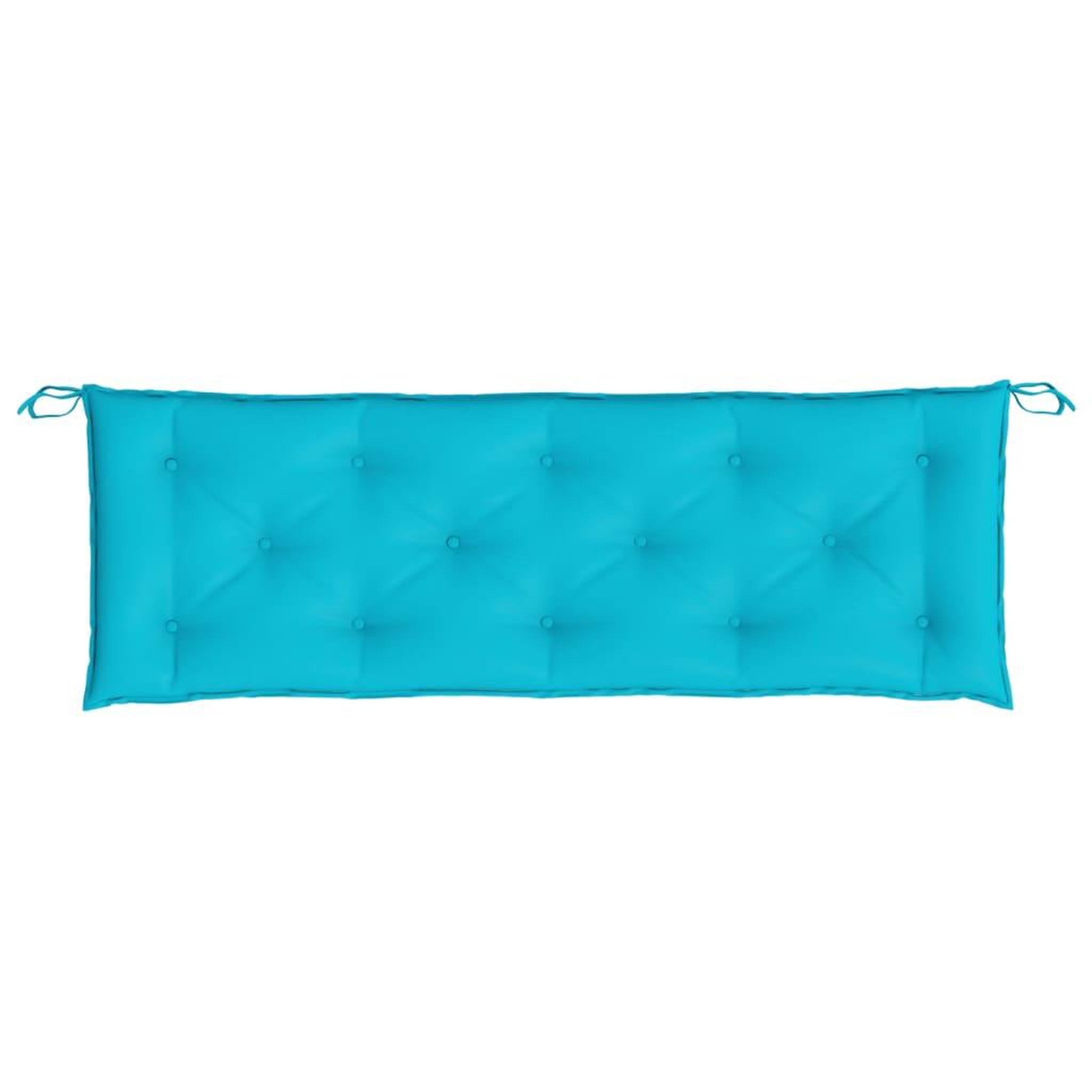 Voir la diapositive 4 : VIDAXL Coussin de banc de jardin turquoise 150x50x7 cm tissu oxford