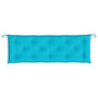 Voir la diapositive 4 : VIDAXL Coussin de banc de jardin turquoise 150x50x7 cm tissu oxford