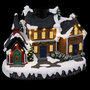Voir la diapositive 2 : ATMOSPHERA Pied de Sapin Led  Village de Noël  28cm Multicolore