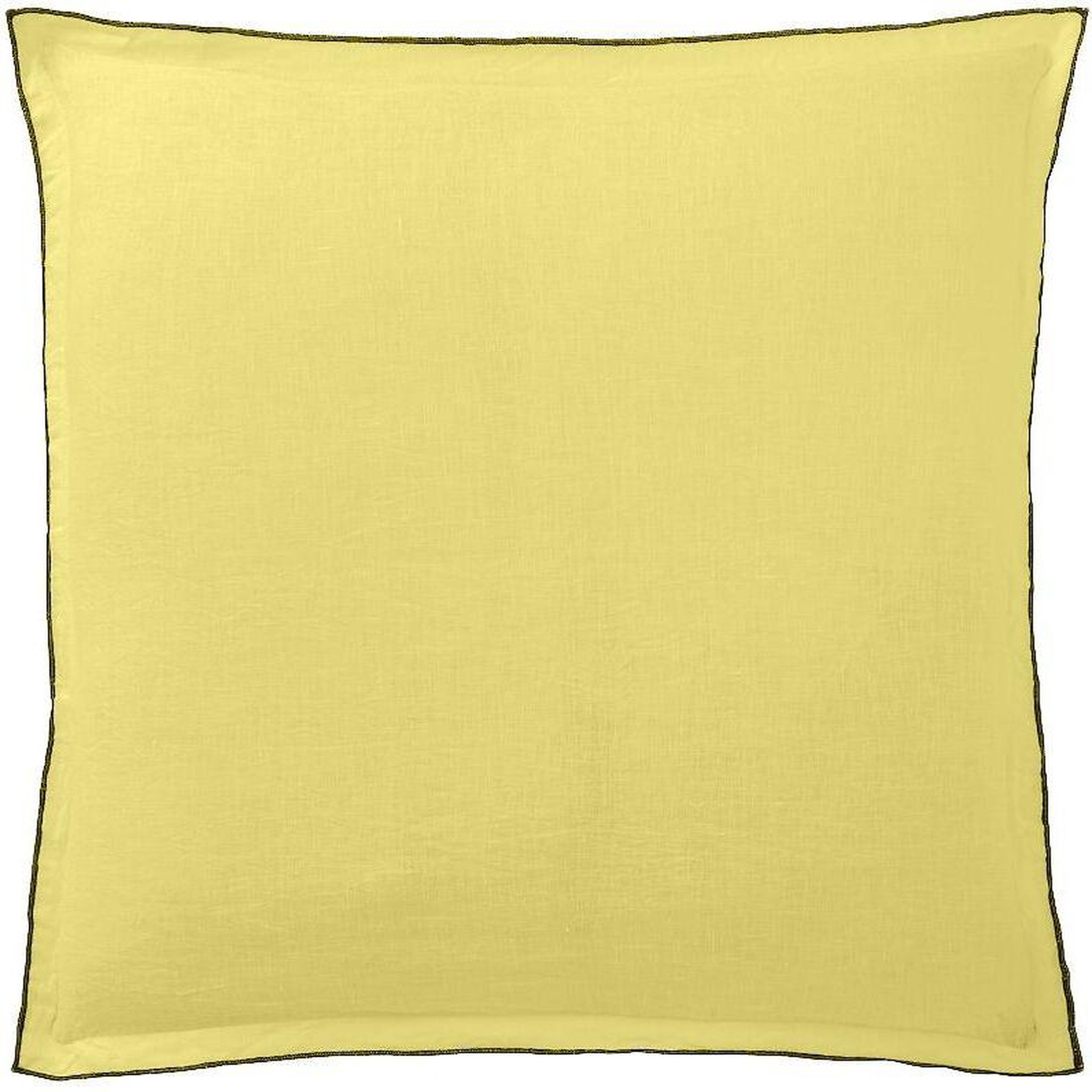 BATON ROUGE Lot de 2 taies d'oreiller 100% lin lavé. Coloris disponibles : Vert