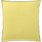 BATON ROUGE Lot de 2 taies d'oreiller 100% lin lavé. Coloris disponibles : Vert