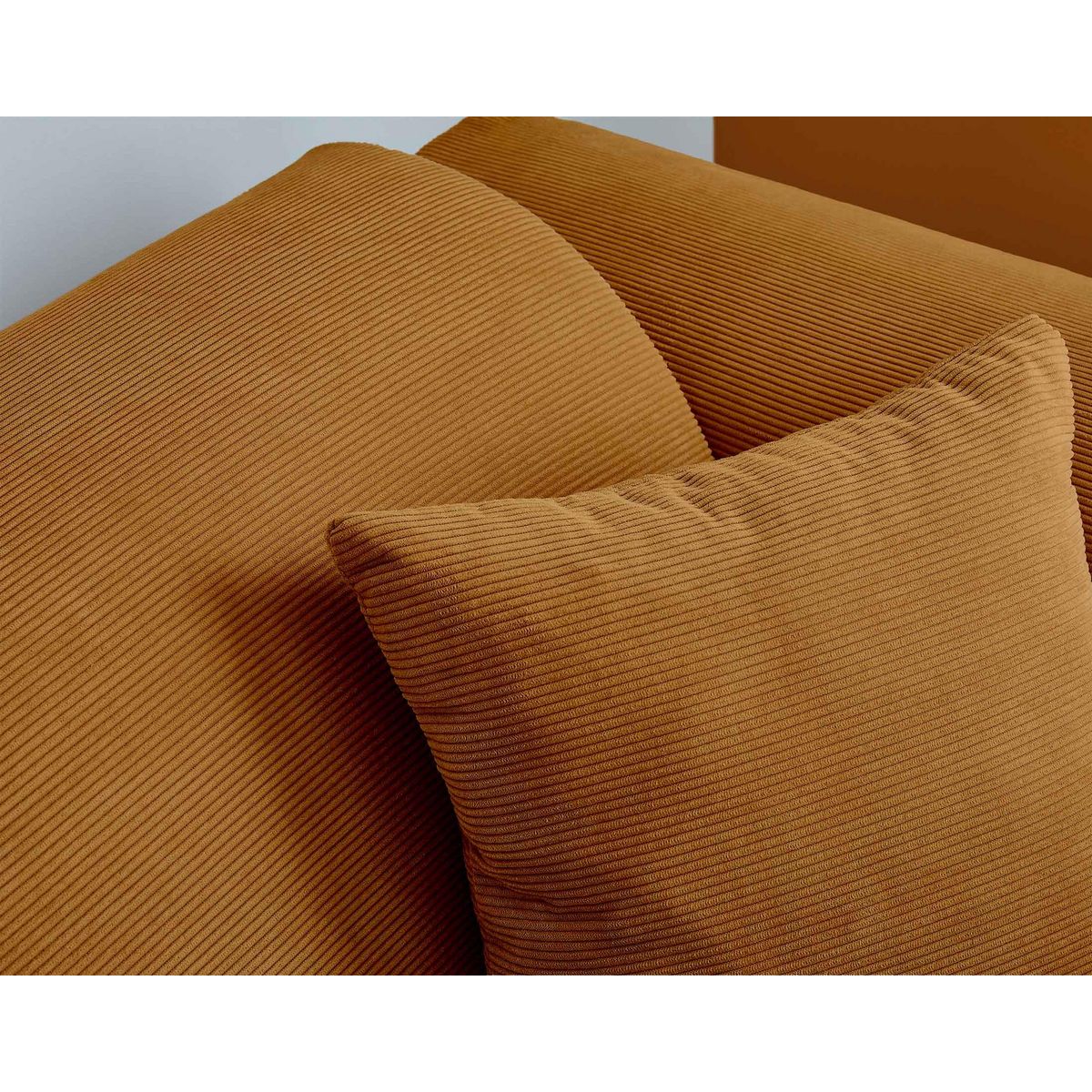 LISA DESIGN Aumance - canapé d'angle gauche 4 places - en velours côtelé