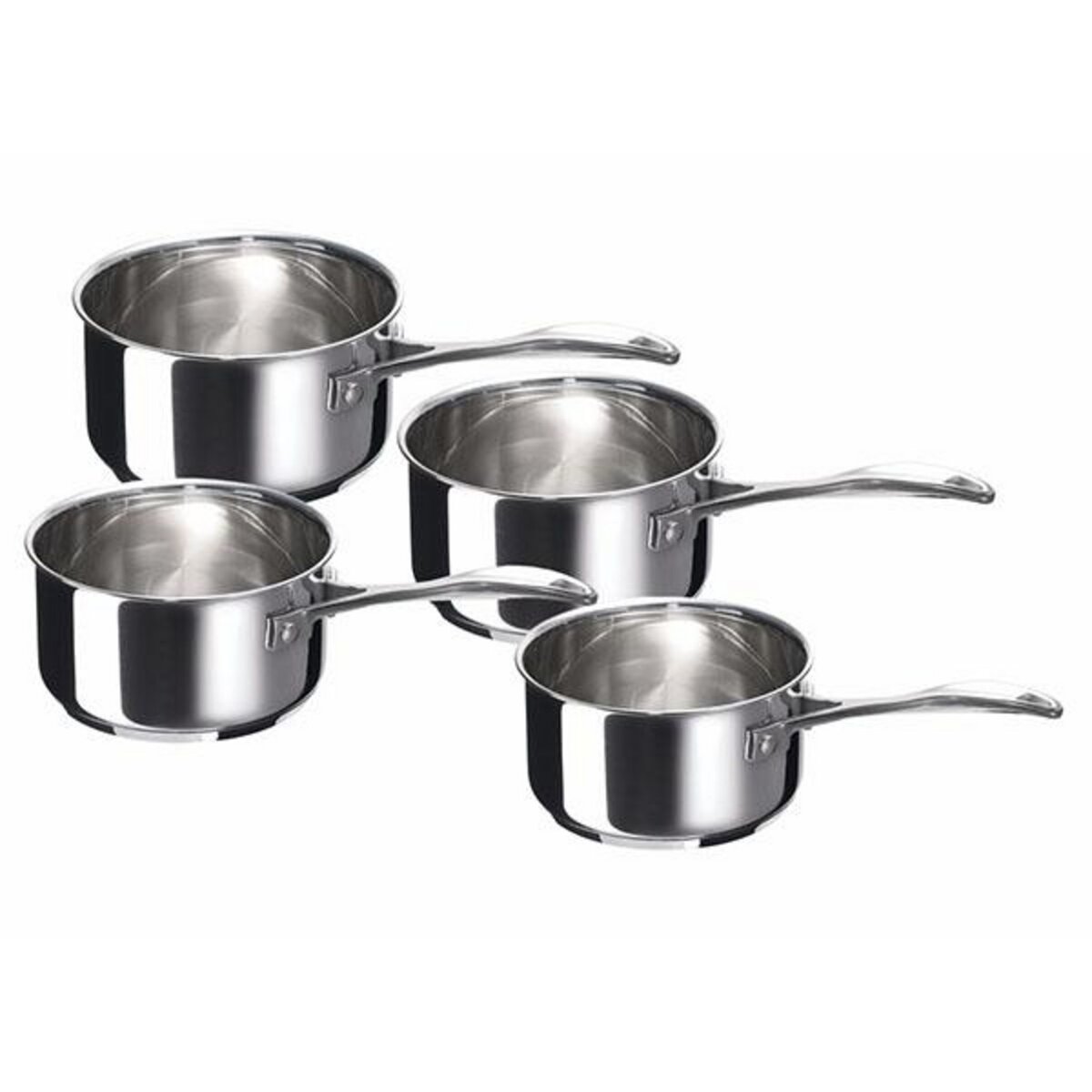 Beka Série de 4 casseroles inox 14/16/18/20cm - 12066984