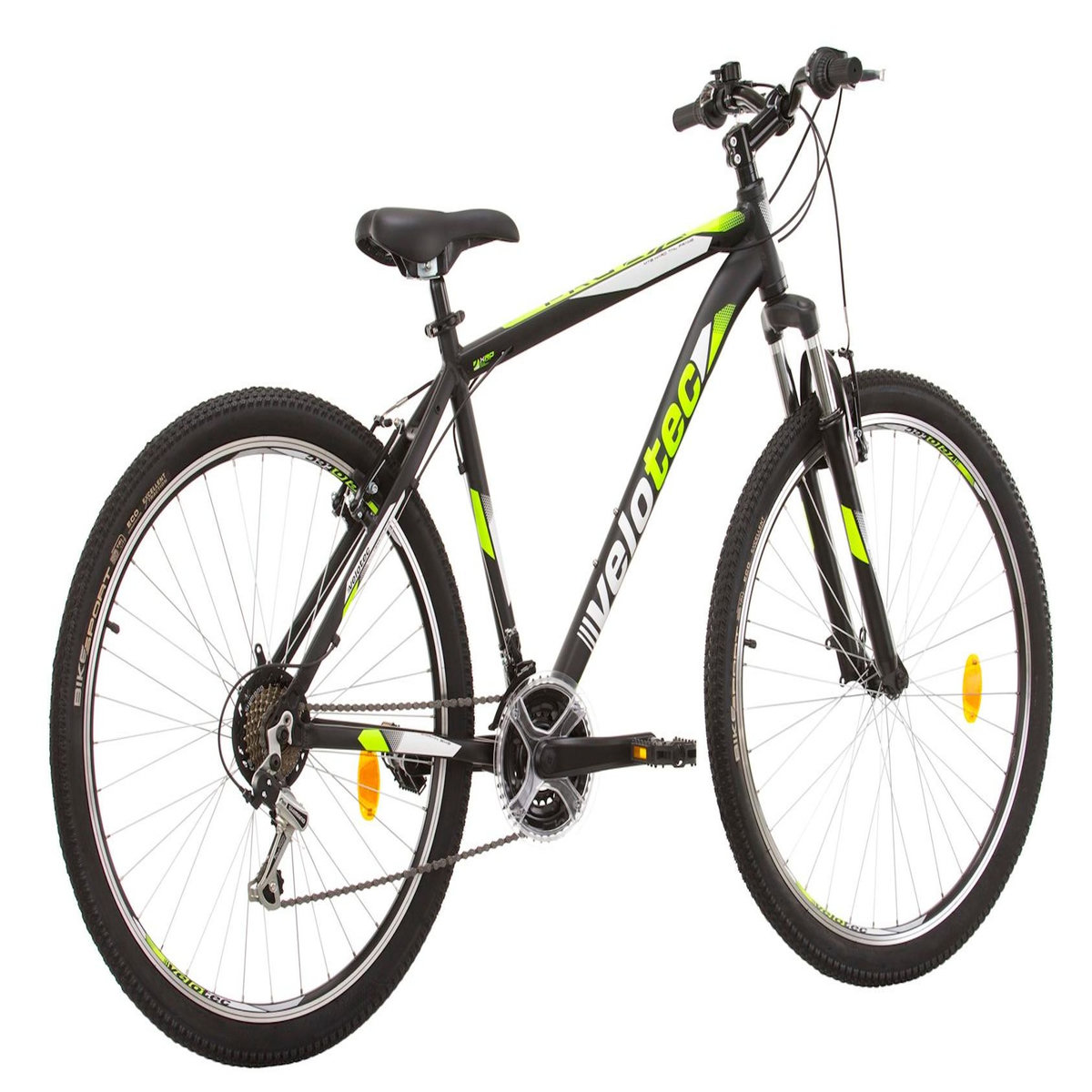 VTT 27.5'' Cadre Aluminium - Fourche Télescopique - 21 Vitesses avec équipement Shimano ( Dérailleurs, roue libre et poignées )