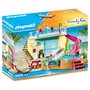 PLAYMOBIL 70435 - Family Fun - Bungalow avec piscine