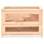 Voir la diapositive 4 : VIDAXL Cage a hamster 60x35,5x42 cm bois massif de sapin