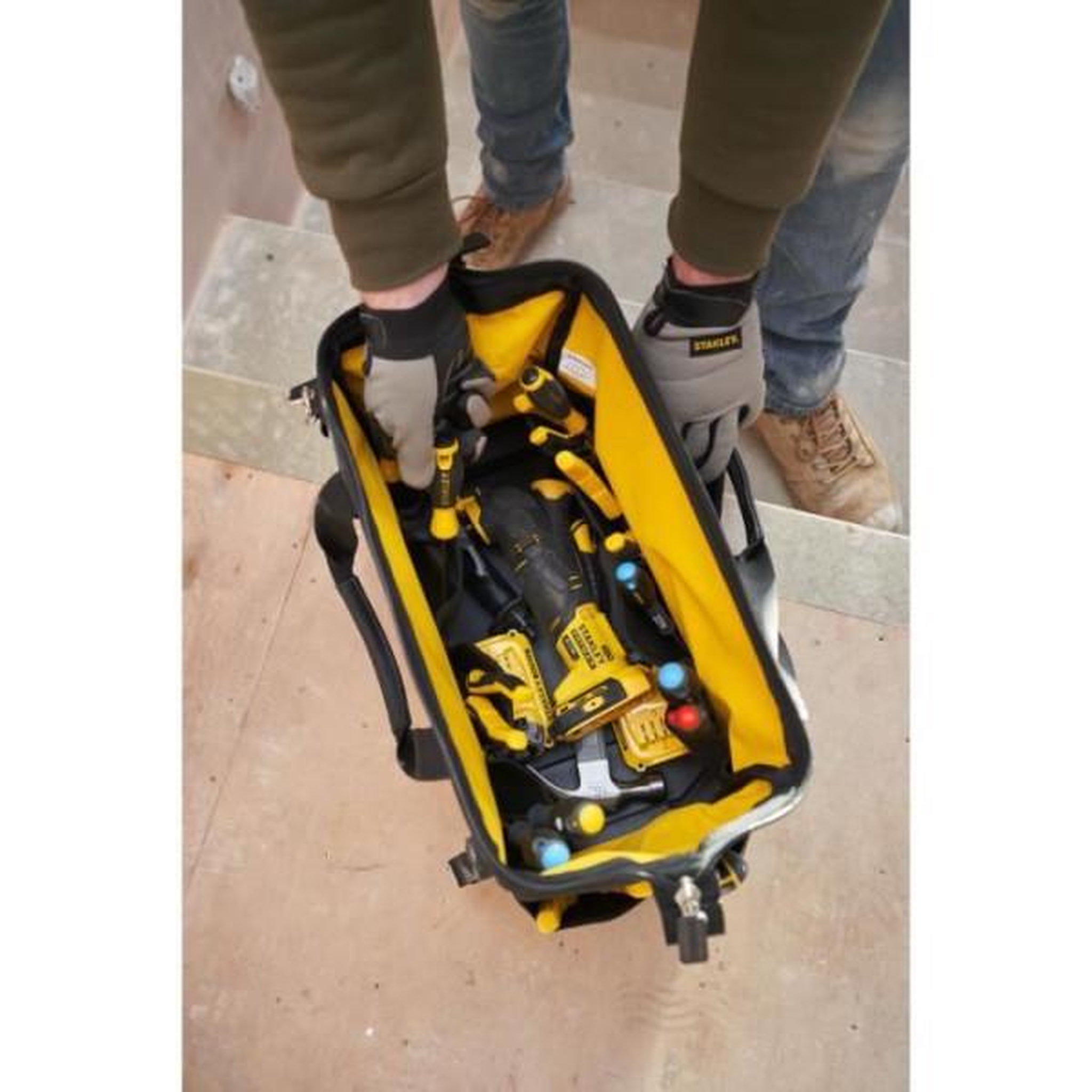 Voir la diapositive 4 : Stanley Sac a outils pro-stack™ - stanley fatmax - fmst17627-1 - 45 cm - charge 25 kg