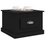 Voir la diapositive 4 : VIDAXL Table basse Noir 50x50x35 cm Bois d'ingenierie