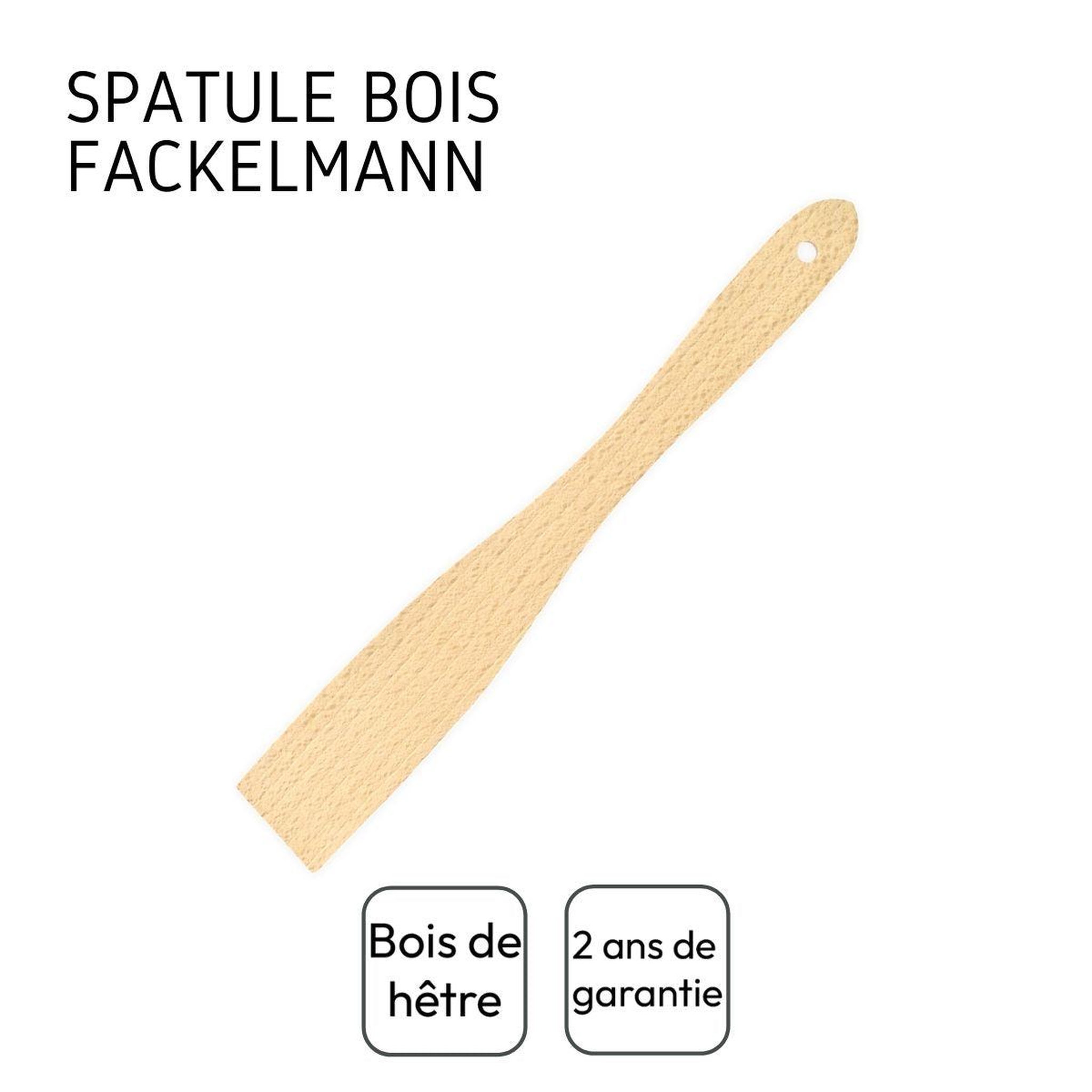 Voir la diapositive 4 : Fackelmann Spatule de cuisine 30 cm fackelmann wood edition