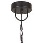 Voir la diapositive 4 : VIDAXL Lampe suspendue industrielle vintage 25 W Noir Rond 31 cm E27