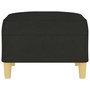 Voir la diapositive 4 : VIDAXL Repose-pied Noir 70x55x41 cm Tissu
