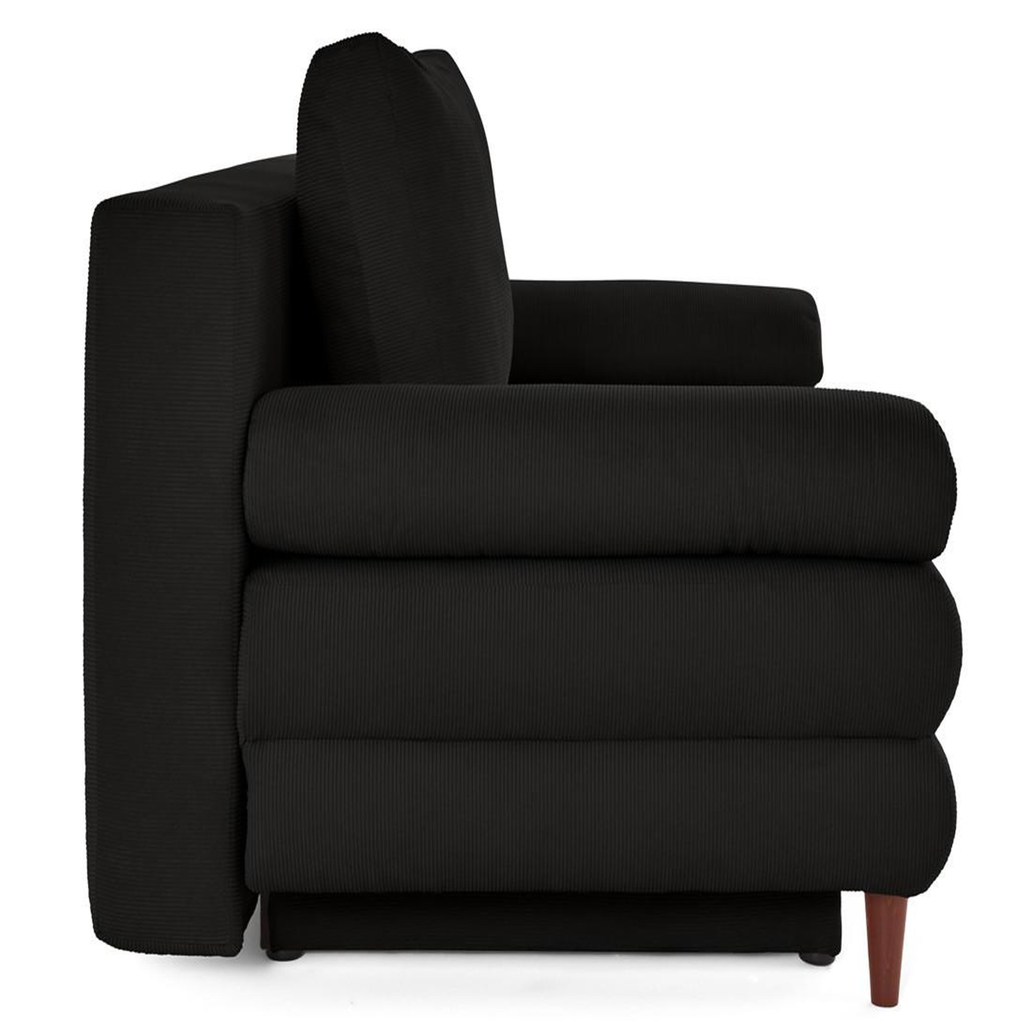 Voir la diapositive 6 : BEST MOBILIER Wonder - canapé 3 places convertible avec coffre en velours côtelé