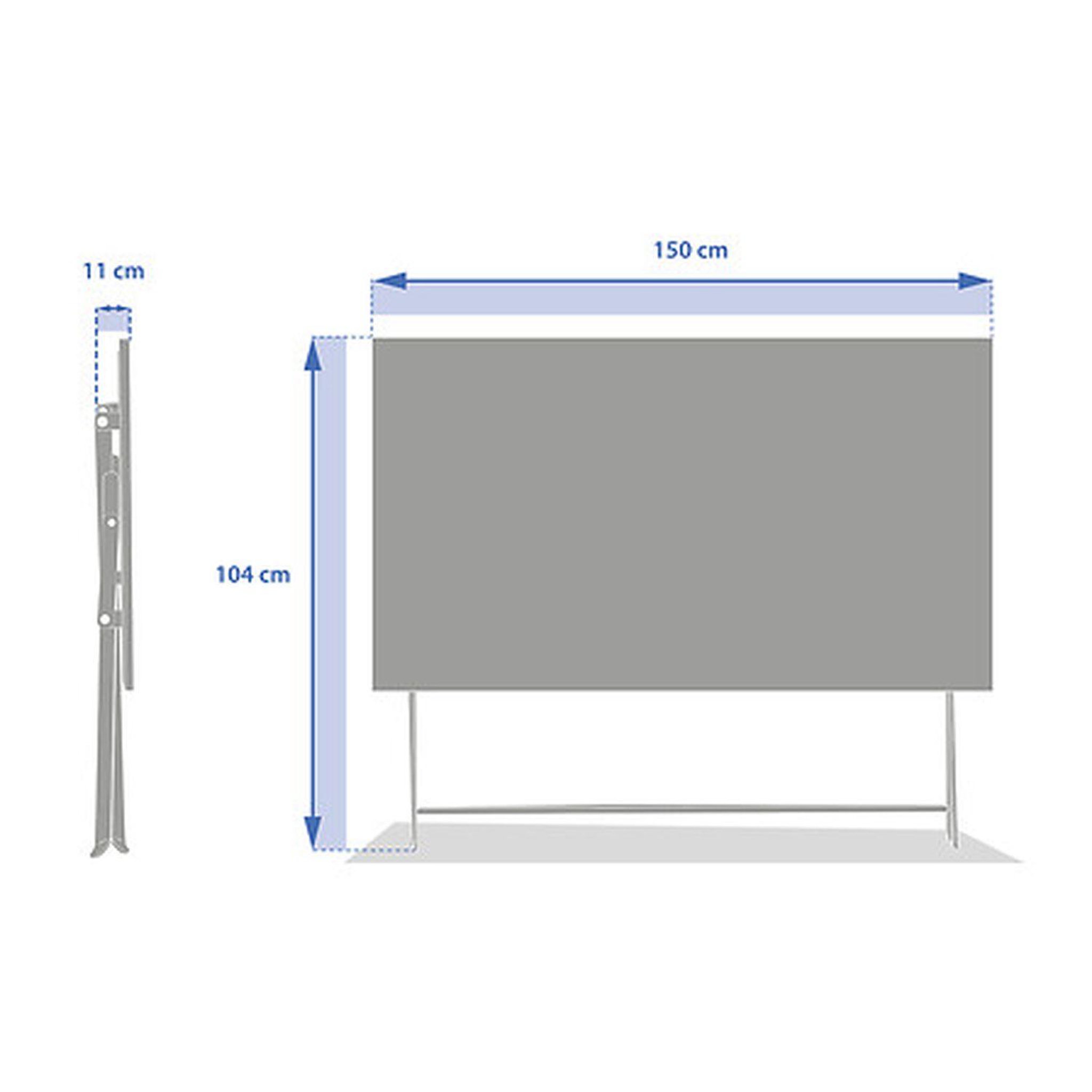 Voir la diapositive 3 : HESPERIDE Table de jardin pliante rectangulaire 6 places greensboro - argile