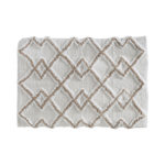 FIVE Tapis style ethnique pour salle de bain. Coloris disponibles : Gris, Marron