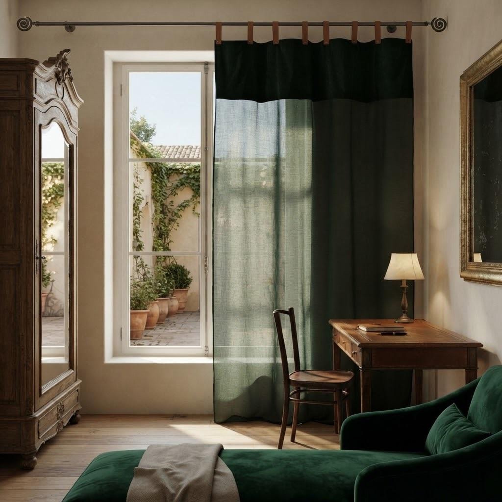 Voir la diapositive 4 : Eden Voilage a oeillets milleray design et moderne