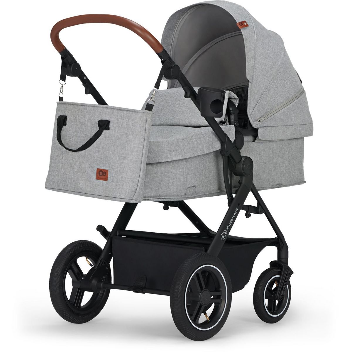 KINDERKRAFT Poussette B-TOUR 3en1 Mink Pro