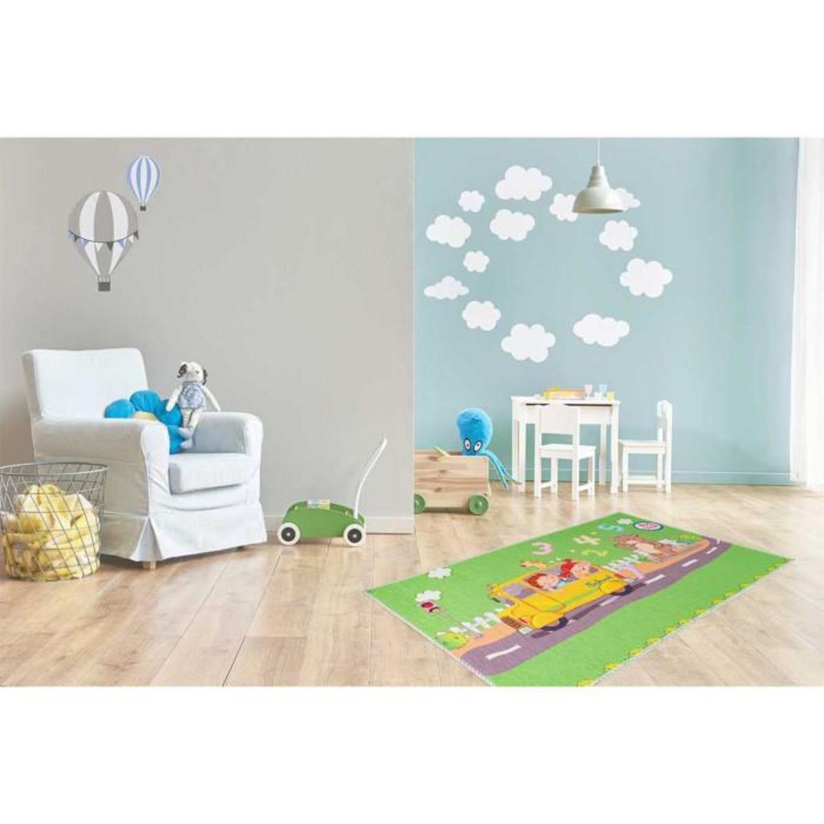 Paris Prix Tapis Enfant Imprimé  Coco II  Multicolore