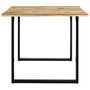 Voir la diapositive 3 : VIDAXL Table a manger 180x90x76 cm Bois de recuperation massif
