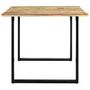 Voir la diapositive 3 : VIDAXL Table a manger 180x90x76 cm Bois de recuperation massif