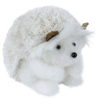 FEERIC LIGHT & CHRISTMAS Hérisson Boule Déco  Cocon  14cm Blanc