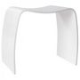 Voir la diapositive 1 : Paris Prix Tabouret Design  Oméga  47cm Blanc
