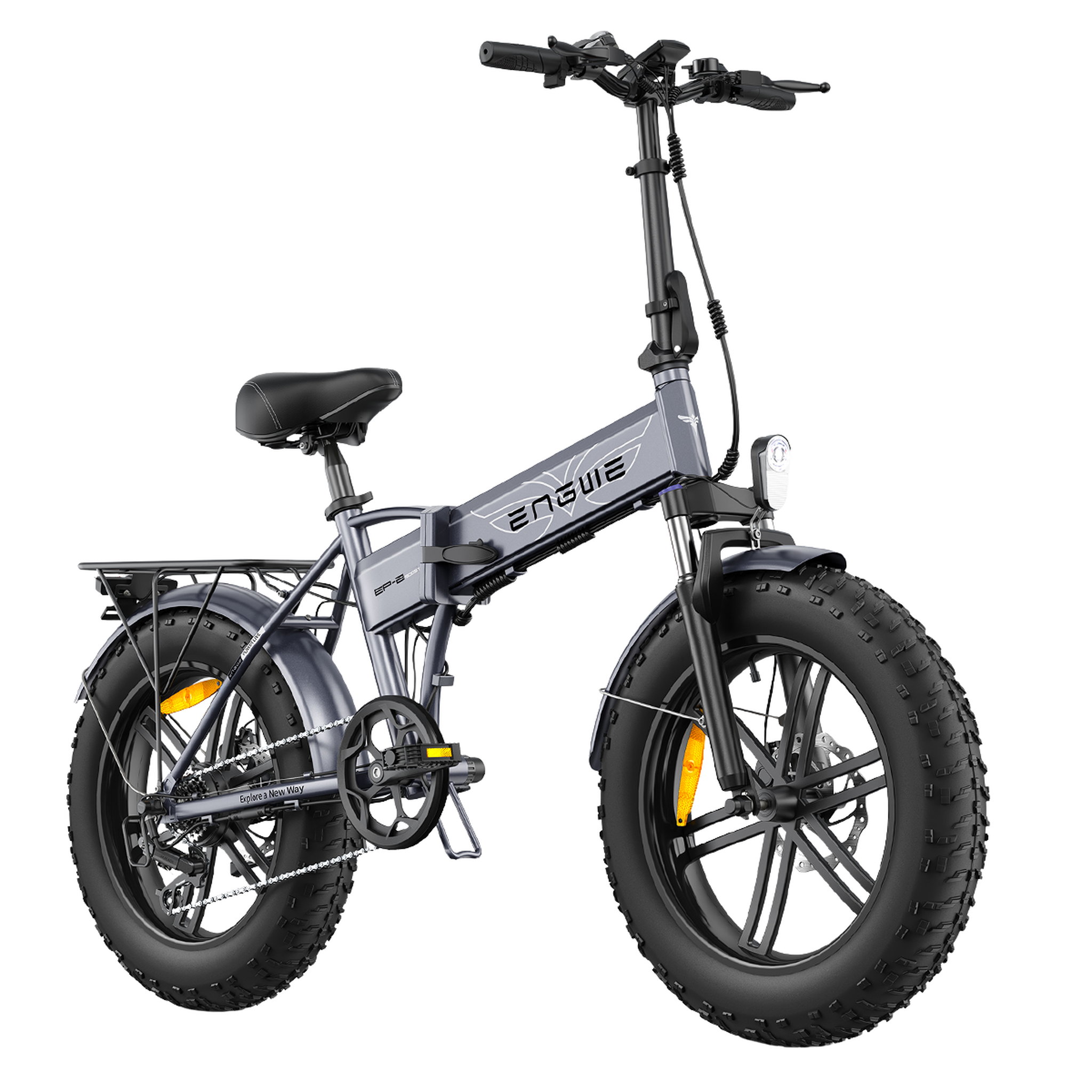 Voir la diapositive 1 : ENGWE Vélo électrique pliable ENGWE EP-2 BOOST 250W avec pneus larges 20*4.0 et autonomie de 120 km