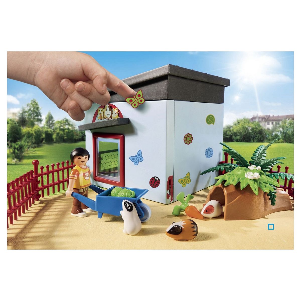 PLAYMOBIL 9277 - City Life - Maisonnette des rongeurs et lapins