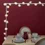Voir la diapositive 6 : Paris Prix Guirlande Lumineuse 20 LED  Rose  350cm Blanc
