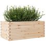 Voir la diapositive 4 : VIDAXL Jardiniere 110x60x45,5 cm bois de pin massif