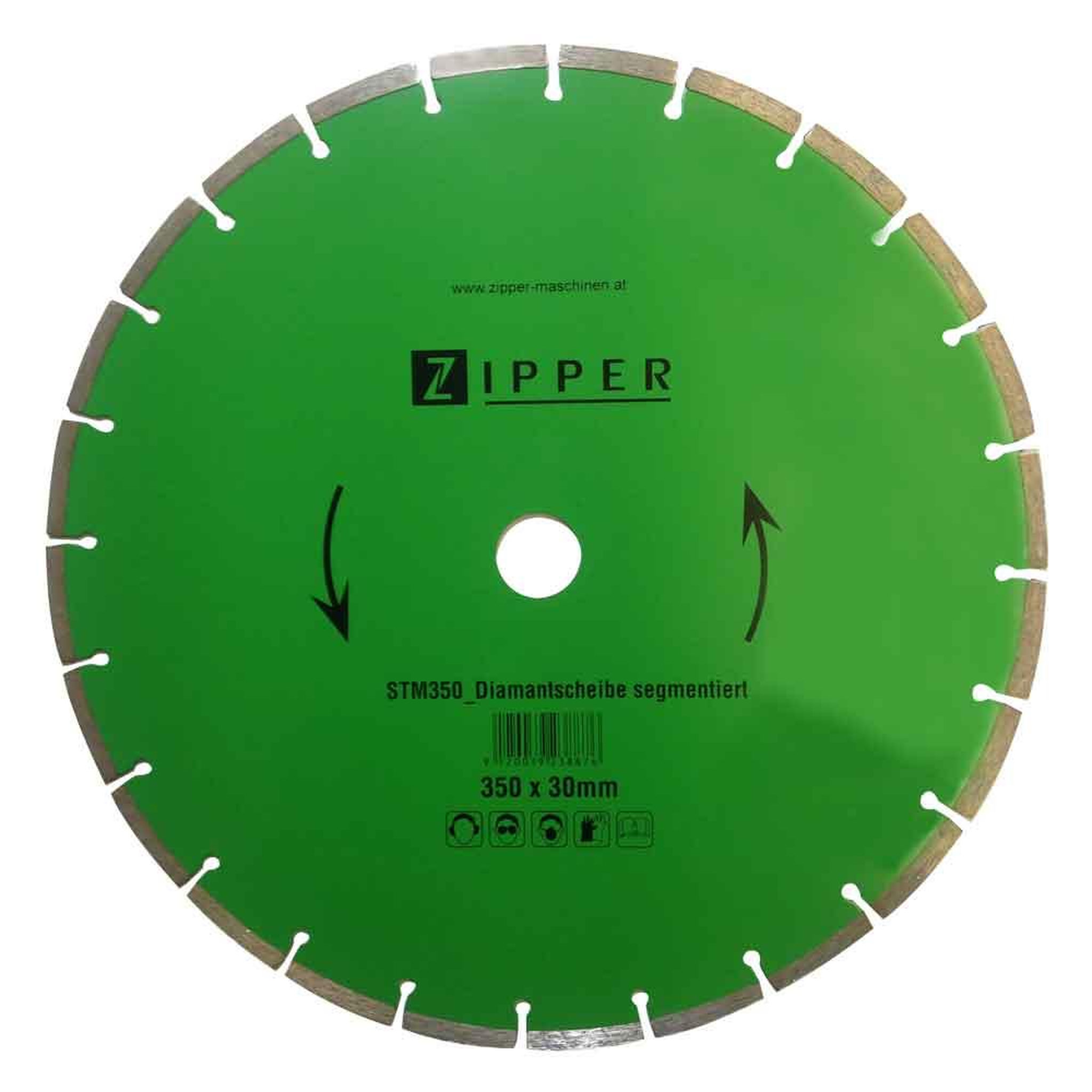 ZIPPER Disque diamant segmenté 350x30mm