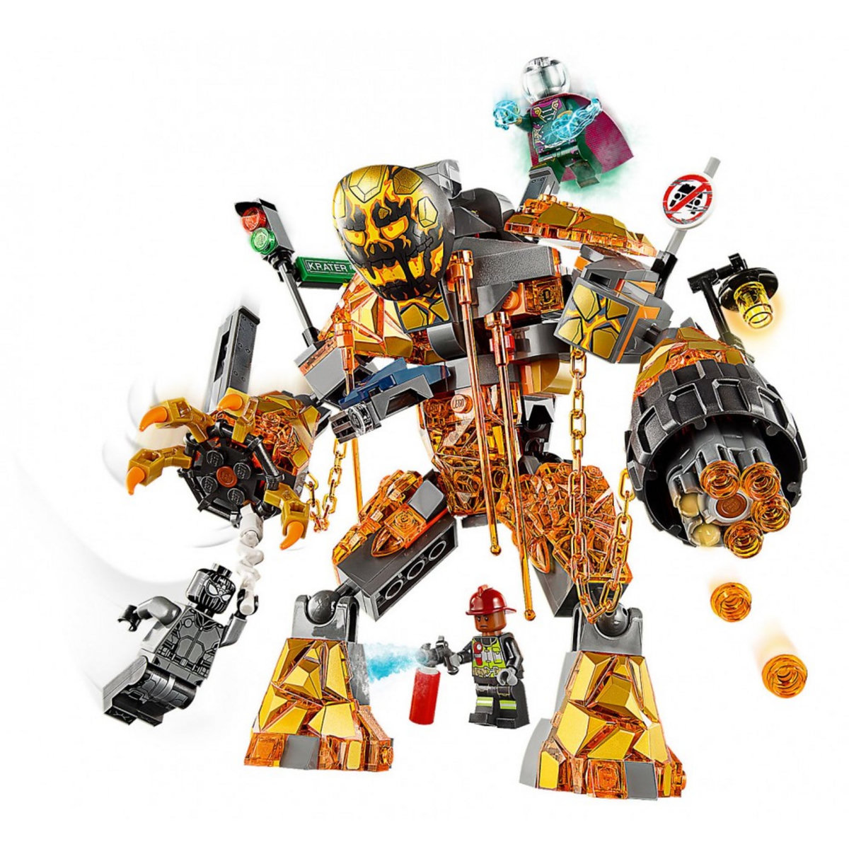 LEGO Marvel 76128 - Spider Man et la bataille de l'Homme de métal