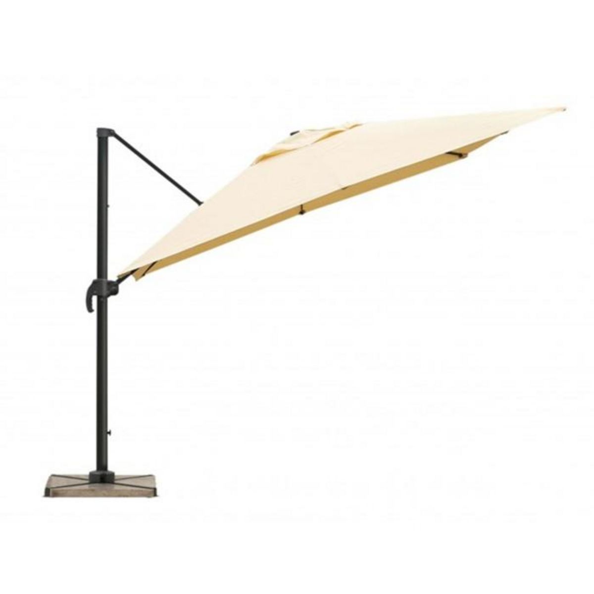 Paris Prix Parasol Déporté avec  Housse  300cm Sable