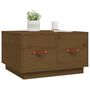 Voir la diapositive 4 : VIDAXL Table basse Marron miel 60x53x35 cm Bois massif de pin