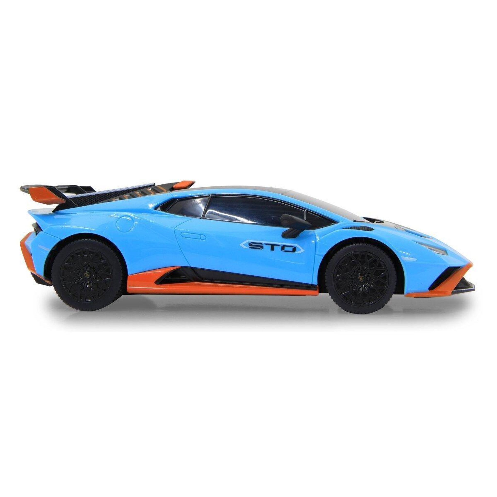 Voir la diapositive 2 : Jamara Voiture télécommandée lamborghini huracán sto 1:24 bleu 2,4ghz