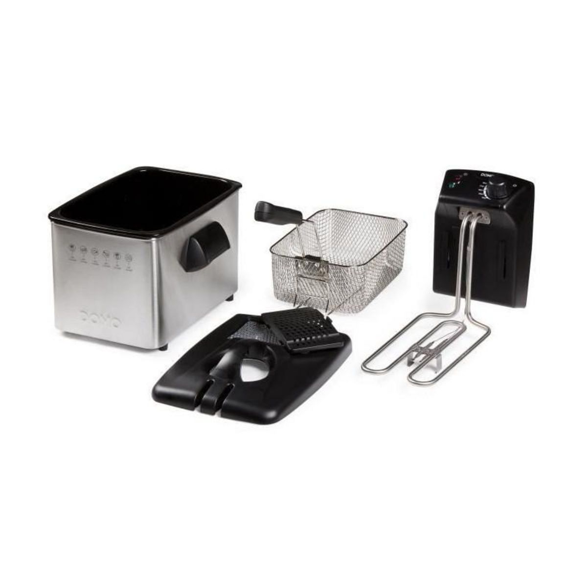 Domo DOMO DO465FR Friteuse electrique semi-professionnelle - Inox