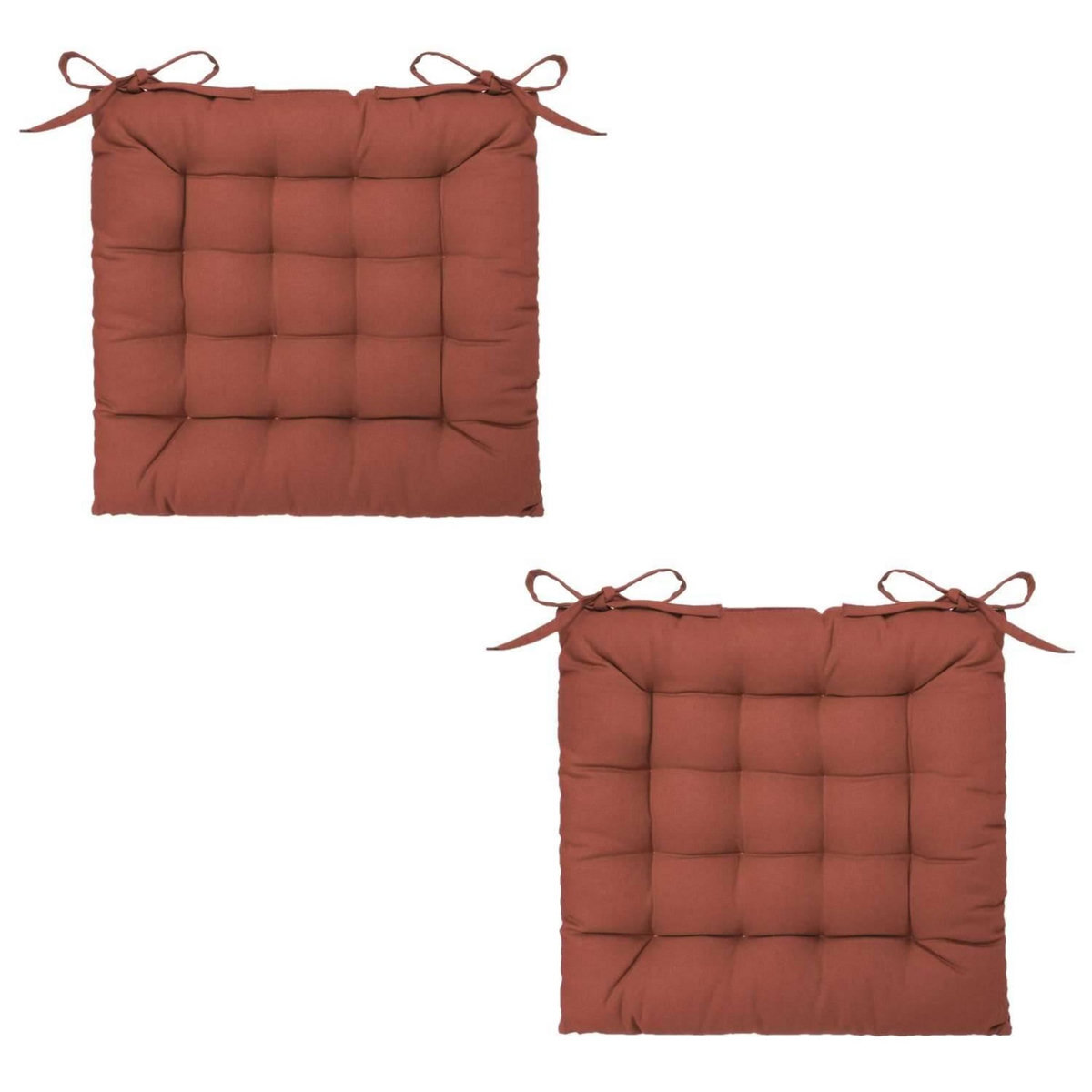 ATMOSPHERA Lot 2x Galette de chaise