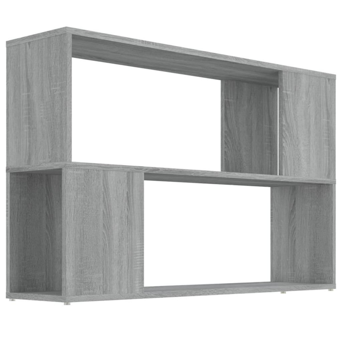 VIDAXL Bibliotheque Sonoma gris 100x24x63 cm Bois d'ingenierie