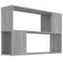 Voir la diapositive 2 : VIDAXL Bibliotheque Sonoma gris 100x24x63 cm Bois d'ingenierie