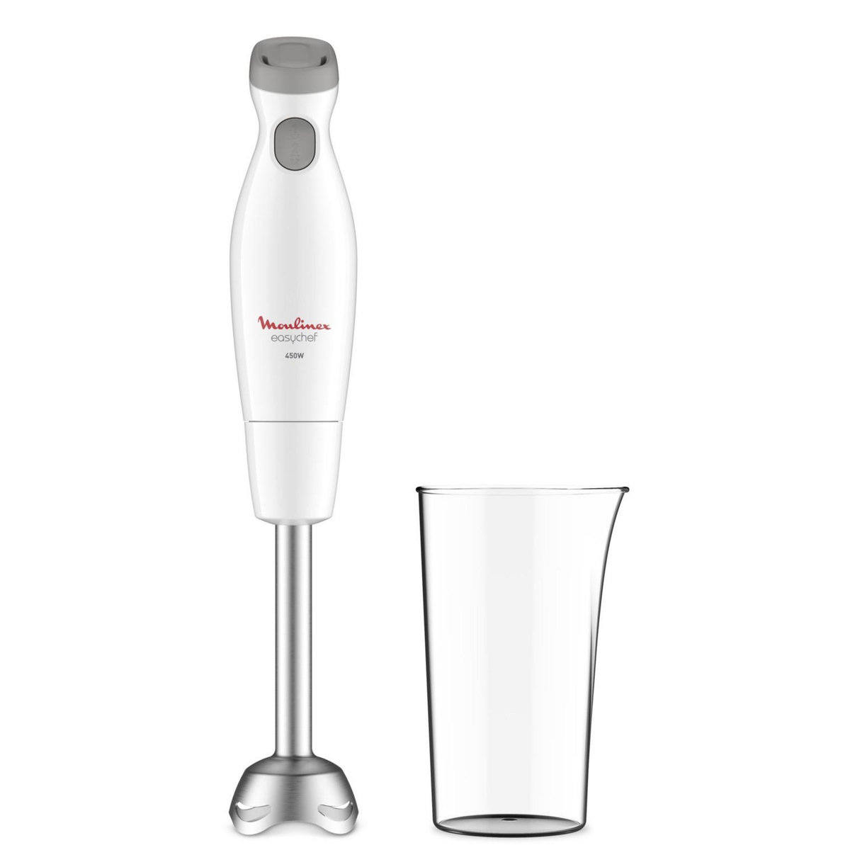 MOULINEX Mixeur plongeant 450w blanc - dd451110