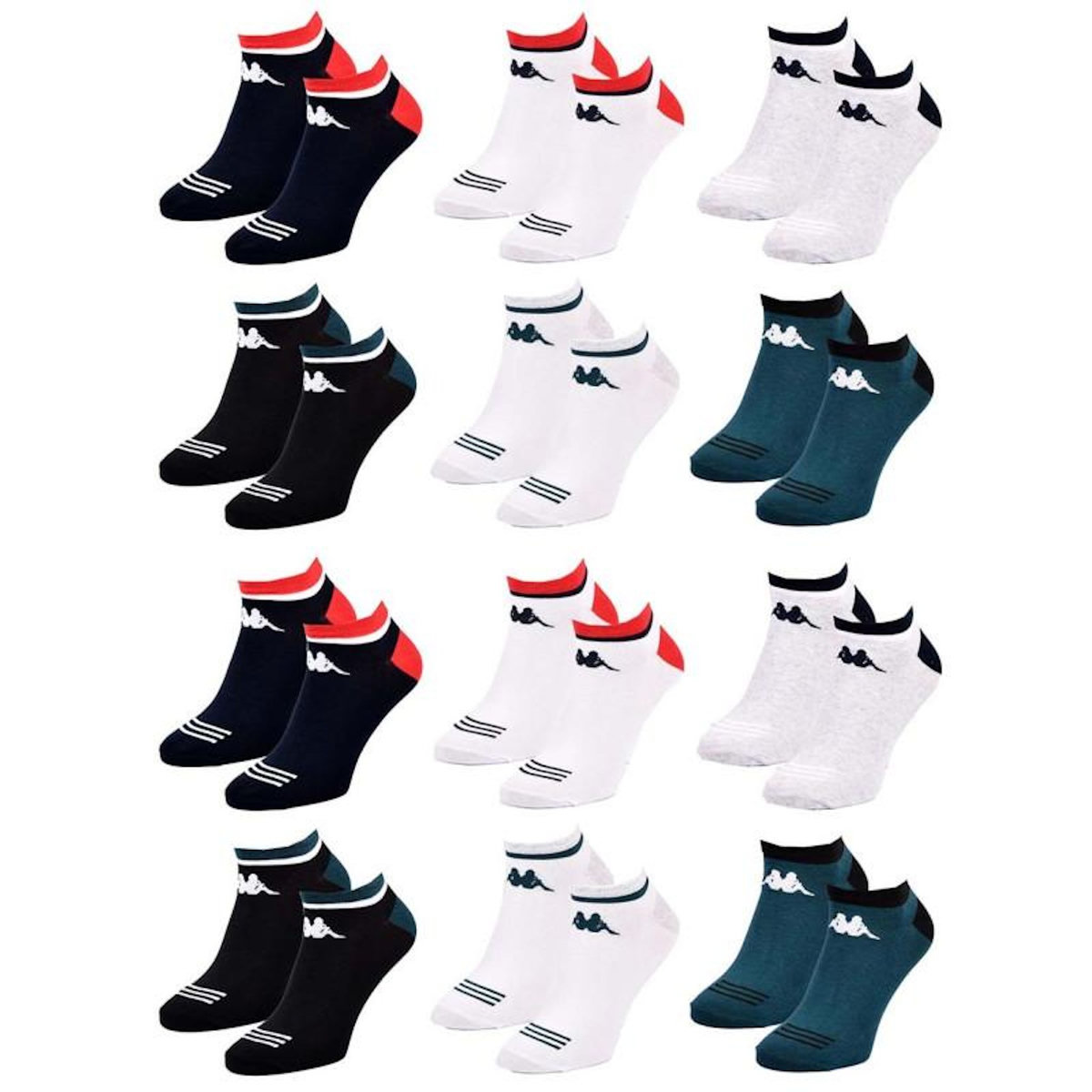 KAPPA Chaussettes KAPPA SNEAKER