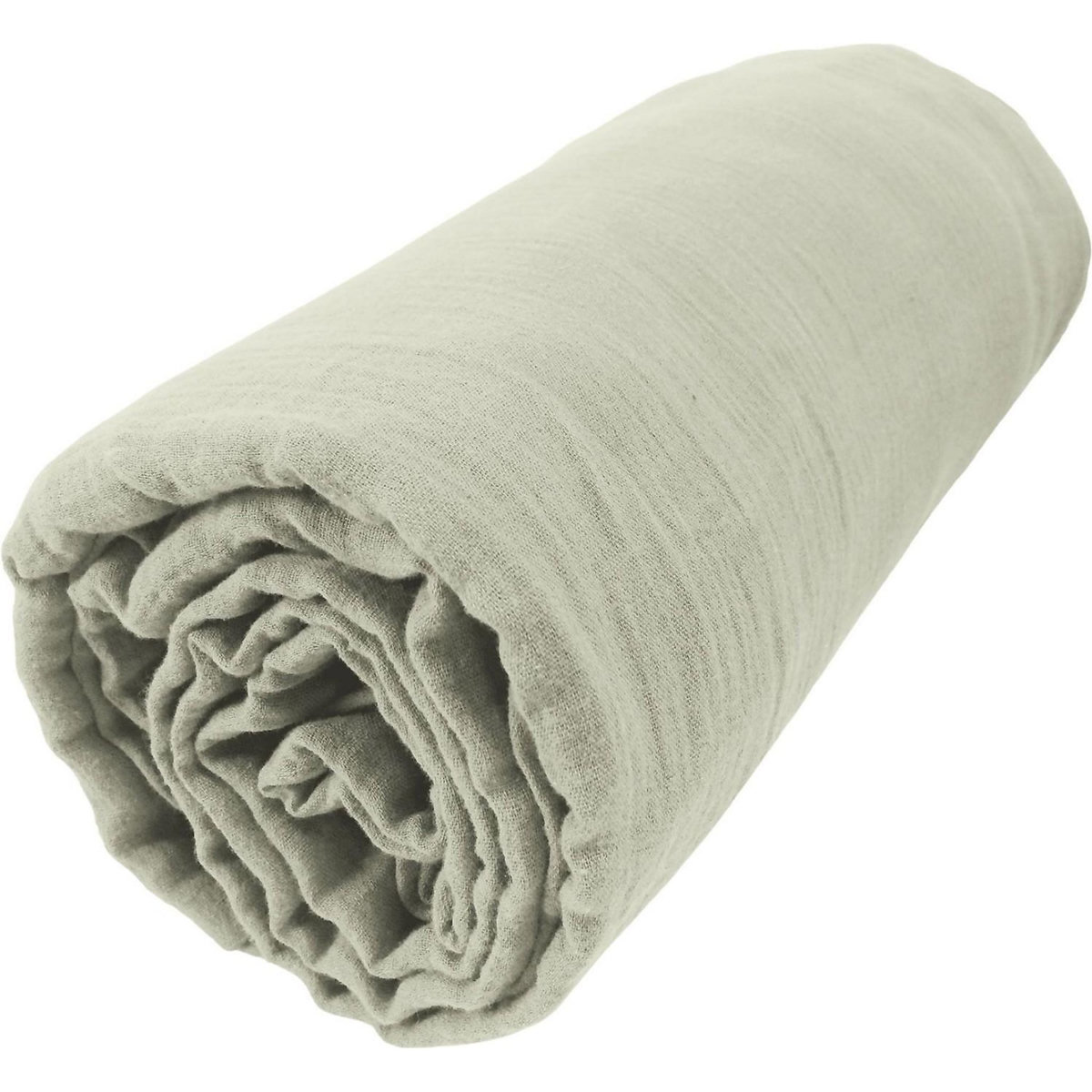 Home collection Drap housse 100% gaze de coton