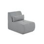 Voir la diapositive 2 : LISA DESIGN Onyx - fauteuil sans accoudoirs - en tissu mailles 3d