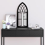 VIDAXL Miroir Noir 70x30 cm Fer pour utilisation a l'interieur