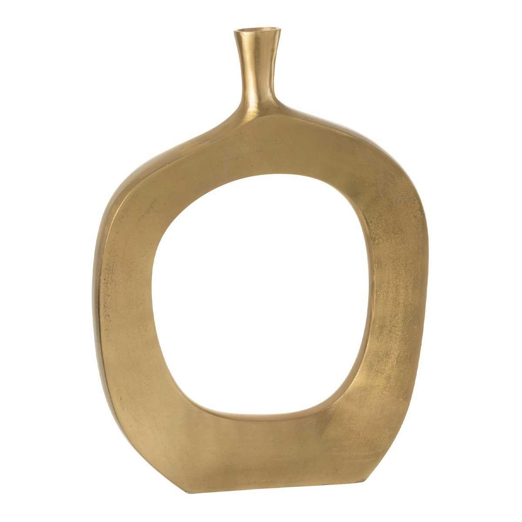 J-LINE Vase déco design  nina  54cm or