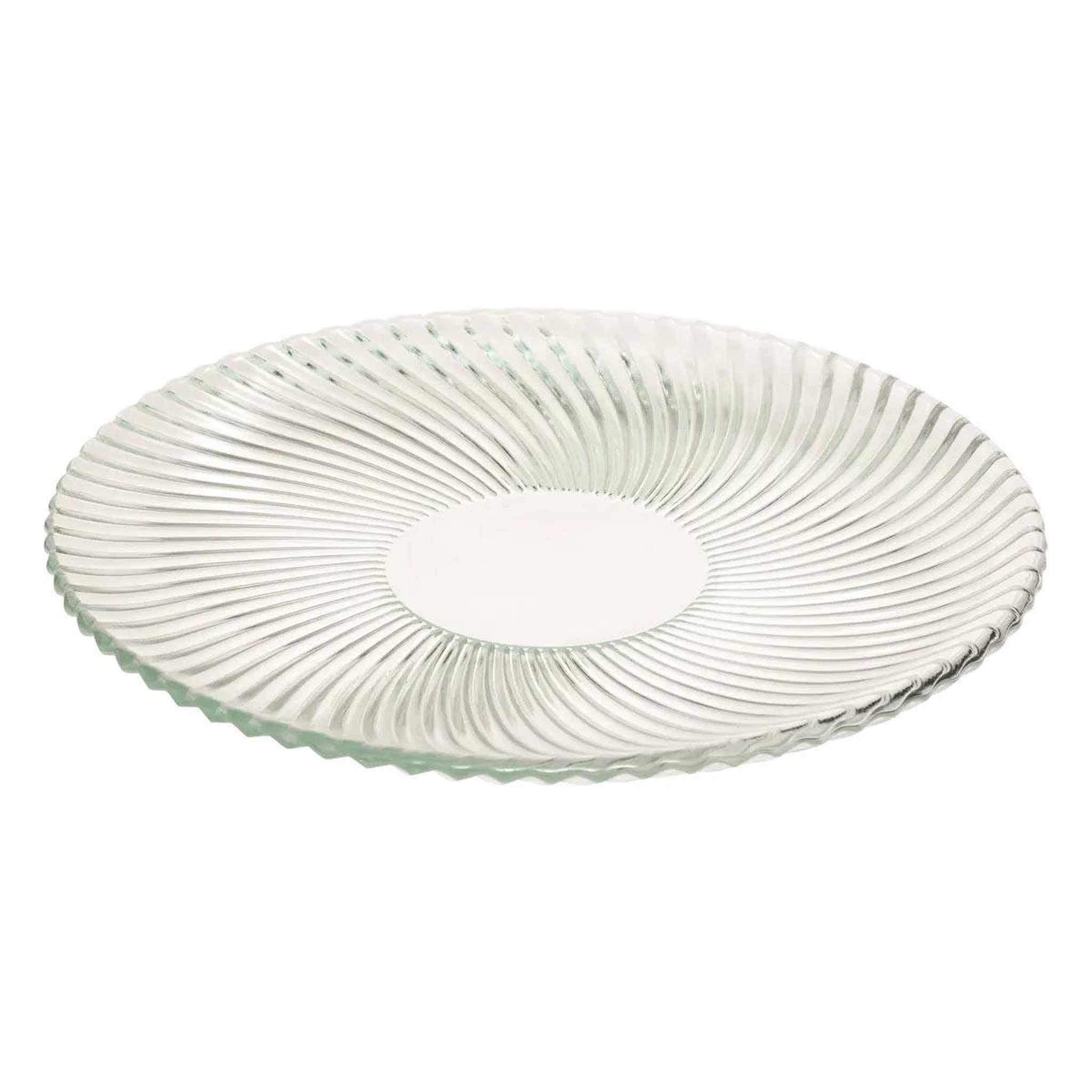 Voir la diapositive 2 : SECRET DE GOURMET Lot de 6 assiettes plates  odyssée  26cm transparent