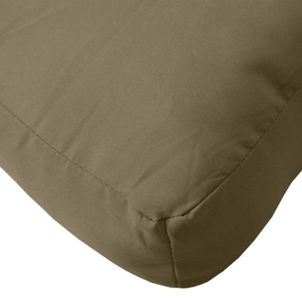 VIDAXL Coussin de palette taupe melange 60x60x10 cm tissu