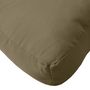 Voir la diapositive 5 : VIDAXL Coussin de palette taupe melange 60x60x10 cm tissu