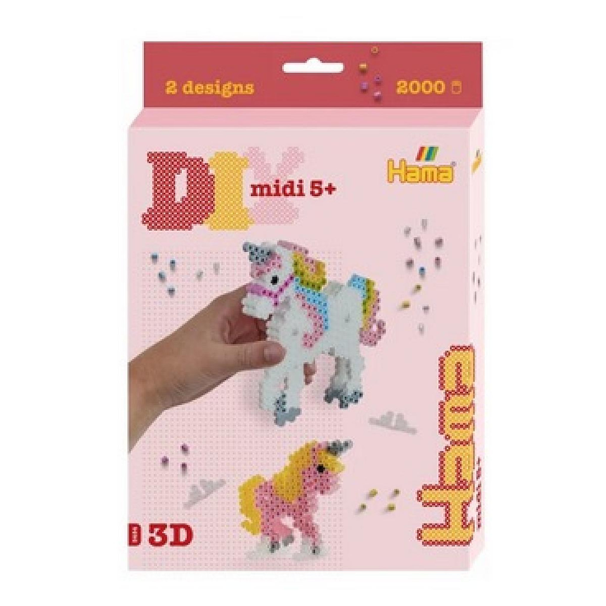 Hama Midi Boite Petit Modele - Licorne