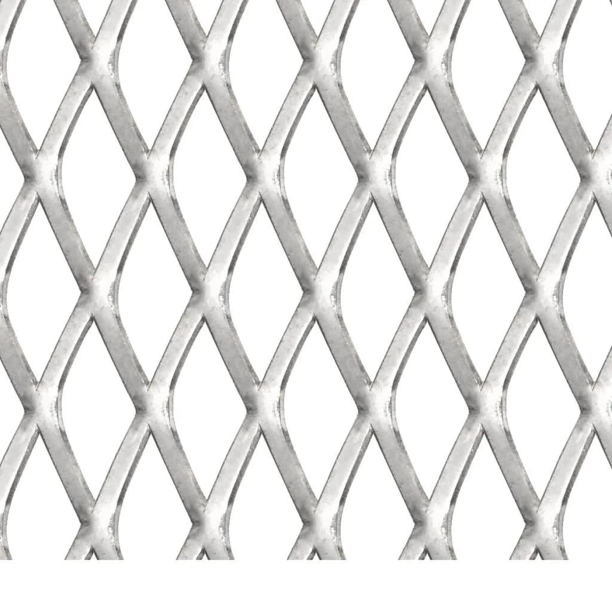 Voir la diapositive 3 : VIDAXL Panneau de grillage de jardin Acier inox 100x85 cm 45x20x4 mm