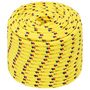 Voir la diapositive 2 : VIDAXL Corde de bateau Jaune 12 mm 250 m Polypropylene